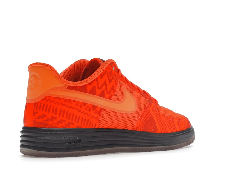 Nike Lunar Force 1 Fuse Bhm Sneaker Orange/Brown