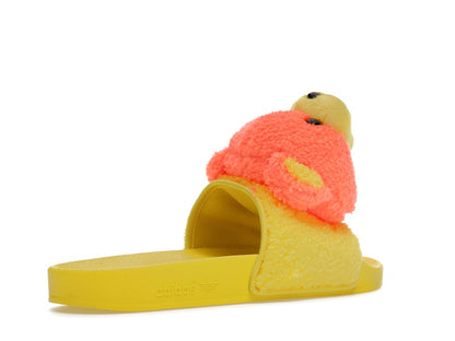 adidas JS Adilette Jeremy Scott Teddy Yellow