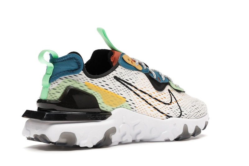 Nike React Vision Phantom Green Abyss Laser Orange