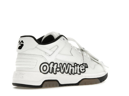 OFF-WHITE Out Of Office OOO Low Tops "Off-White" White Black