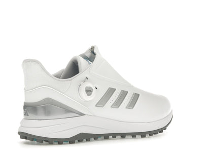 adidas Solarmotion BOA 24 Spikeless Golf Cloud White Silver Metallic Blue Burst