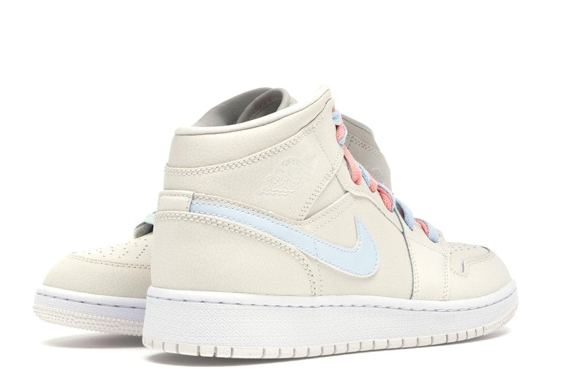 Jordan 1 Mid Multi-Color Swoosh Phantom (GS)