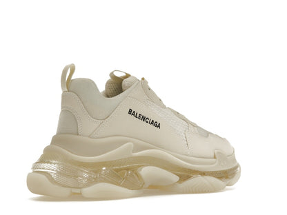 Balenciaga Triple S Clear Sole Beige