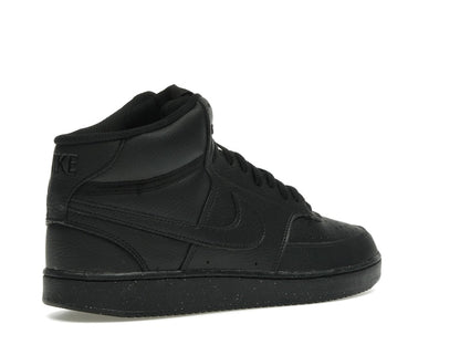 Nike Court Vision Mid Next Nature Triple Black