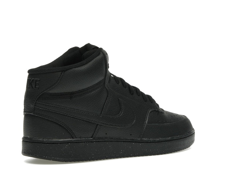 Nike Court Vision Mid Next Nature Triple Black