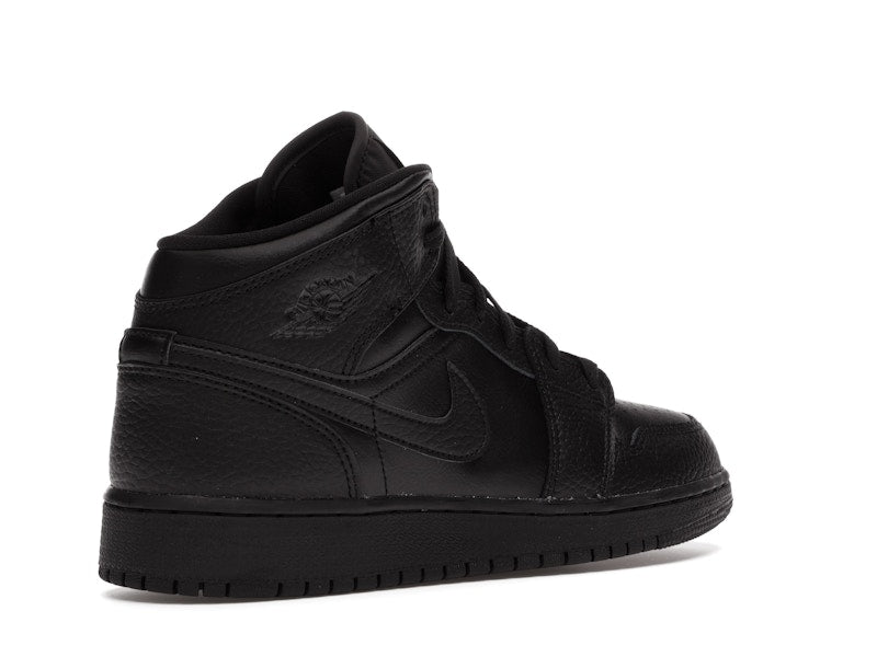 Jordan 1 Mid Black (GS)