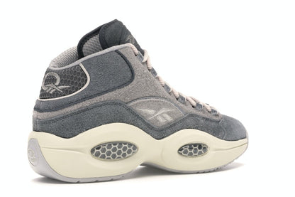 Reebok Question Mid Grey Suede