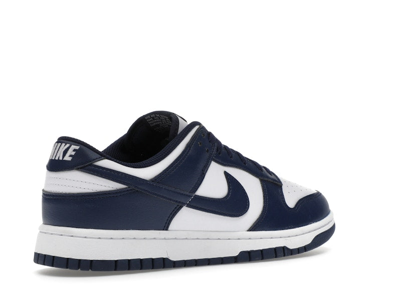 Nike Dunk Low White Midnight Navy