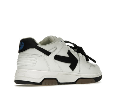 OFF-WHITE Out Of Office OOO 30 MM Low Tops Black White Blue