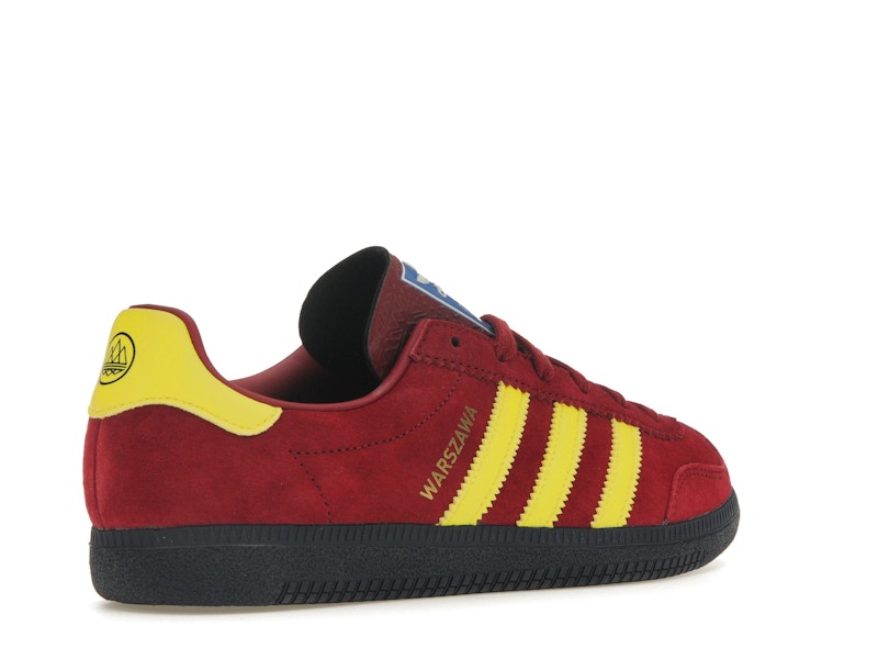 adidas Warszawa SPZL Noble Maroon Bright Yellow