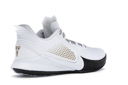 Nike Mamba Fury White Metallic Gold