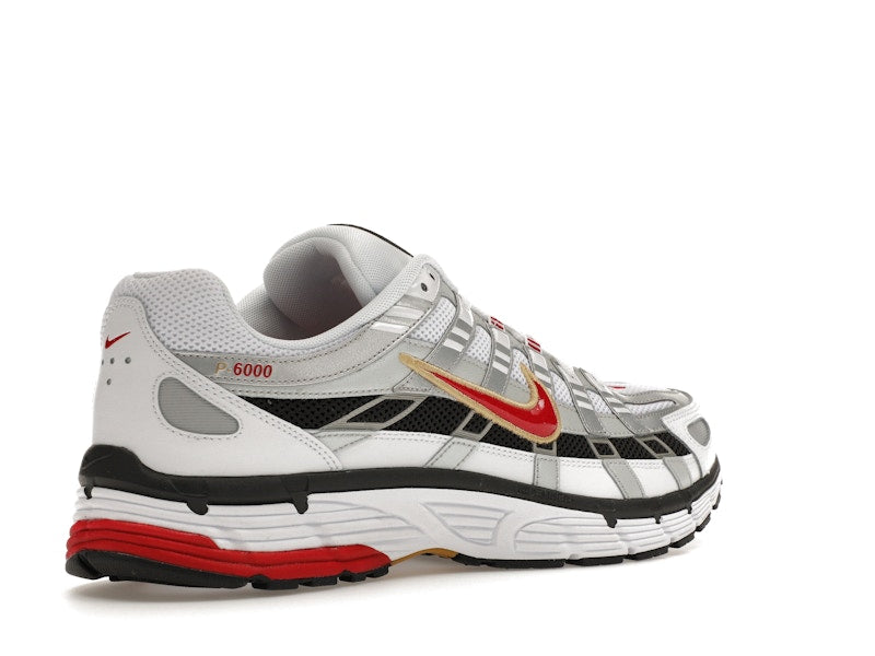 Nike P-6000 Platinum Varsity Red
