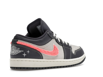 Jordan 1 Low Light Graphite Hot Punch (Women's)