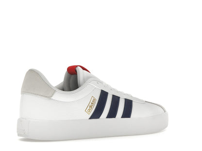 adidas Vl Court 3.0 Cloud White Dark Blue Better Scarlet