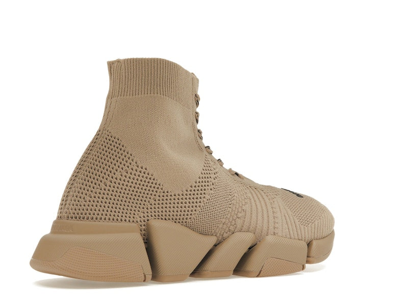 Balenciaga Speed 2.0 Lace Up Beige