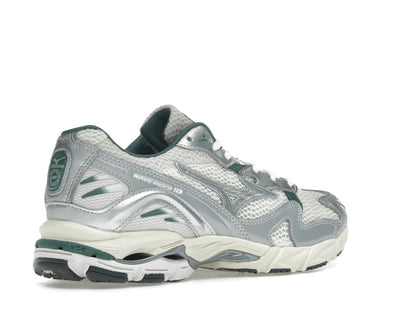 Mizuno Wave Rider 10 White Slate Bistro Green