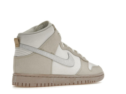 Nike Dunk High Retro PRM Cracked Leather Swoosh