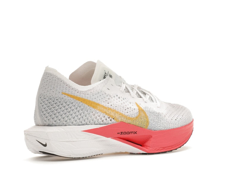 Nike ZoomX Vaporfly 3 White Topaz Gold Sea Coral (Women's)