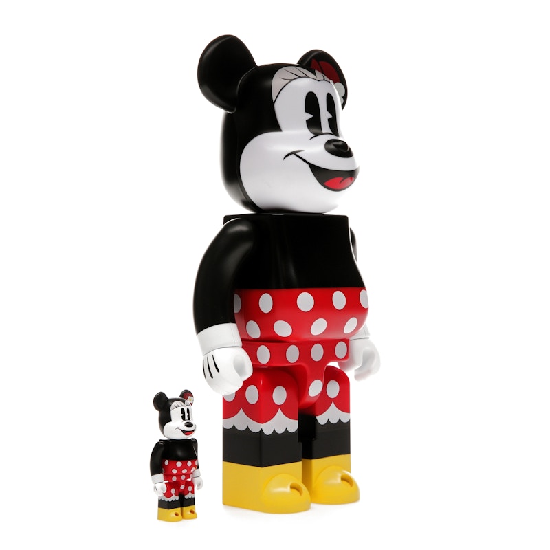 Bearbrick x Disney Minnie Mouse 100% & 400% Set