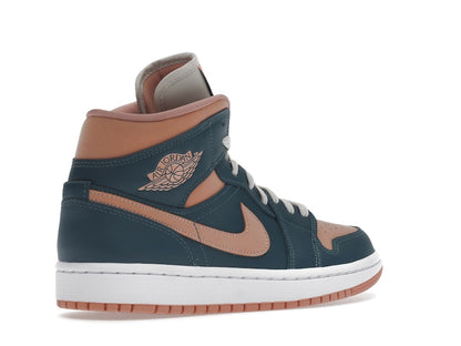 Jordan 1 Mid Dark Teal Green (Women's)
