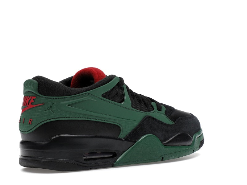 Jordan 4 RM Black Gorge Green University Red