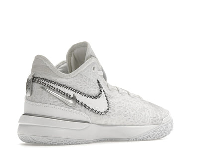 Nike Zoom LeBron NXXT Gen White Metallic Silver