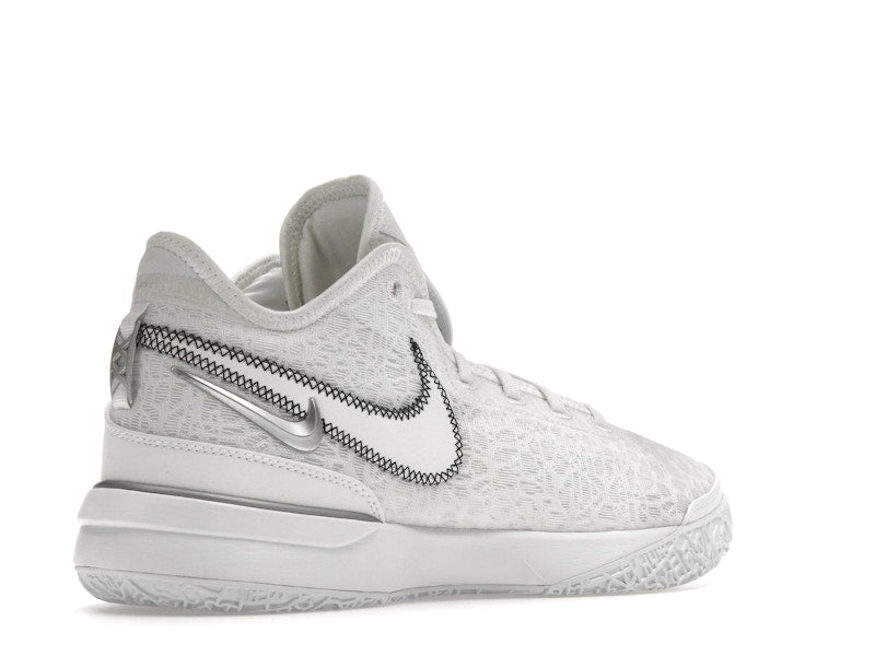 Nike Zoom LeBron NXXT Gen White Metallic Silver
