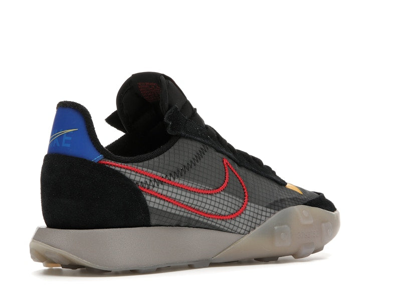 Nike Waffle Racer 2X Black Solar Flare University Red (Women's)