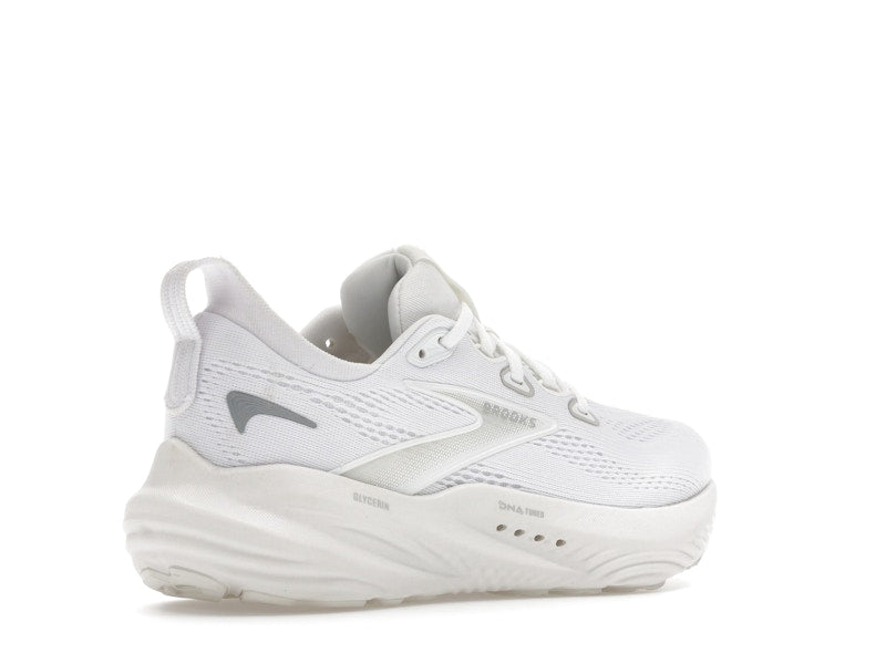 Brooks Glycerin 22 White White Grey (Women's)