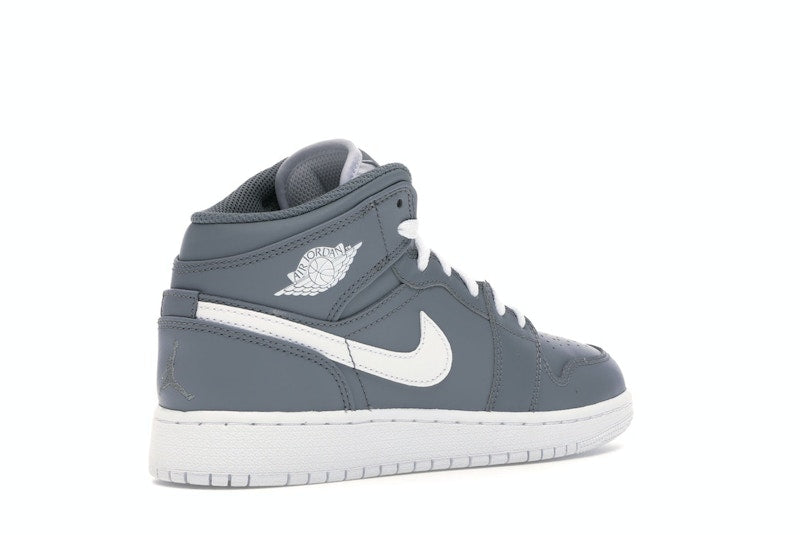 Jordan 1 Mid Cool Grey White (GS)