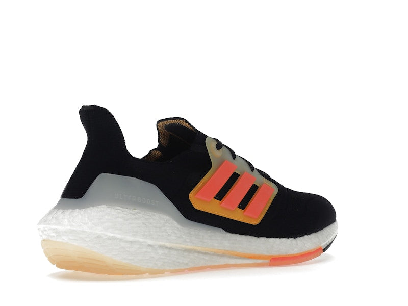 adidas Ultra Boost 22 Black Turbo Flash Orange
