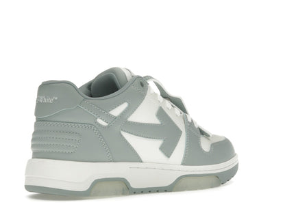 OFF-WHITE Out Of Office OOO Low Tops White Grey