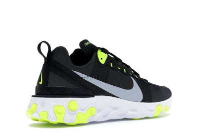 Nike React Element 55 Black Wolf Grey Volt