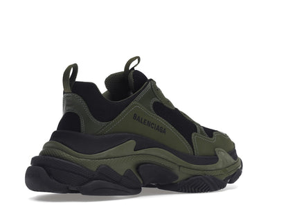 Balenciaga Triple S Dark Green Black