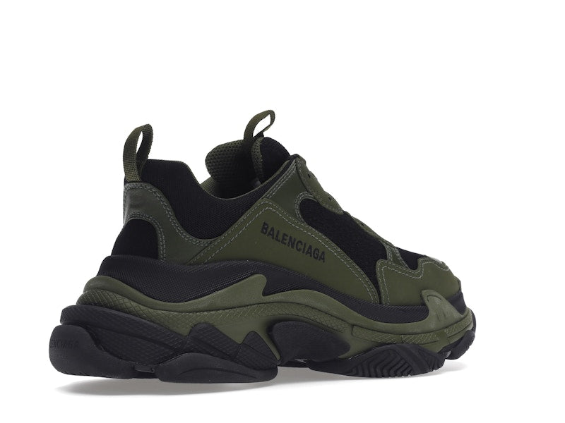 Balenciaga Triple S Dark Green Black