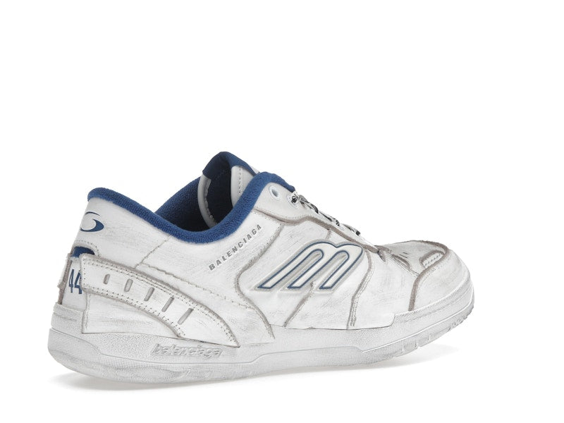 Balenciaga Hamptons Worn-Out White Dark Blue