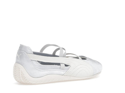 Puma Speedcat Ballet Silver Mist Warm White Satin (Women's)