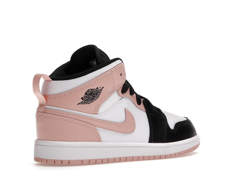 Jordan 1 Mid Arctic Orange Black Toe (PS)
