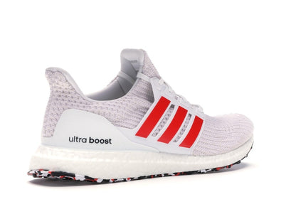 adidas Ultra Boost 4.0 Cloud White Active Red