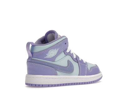 Jordan 1 Mid Purple Aqua (PS)