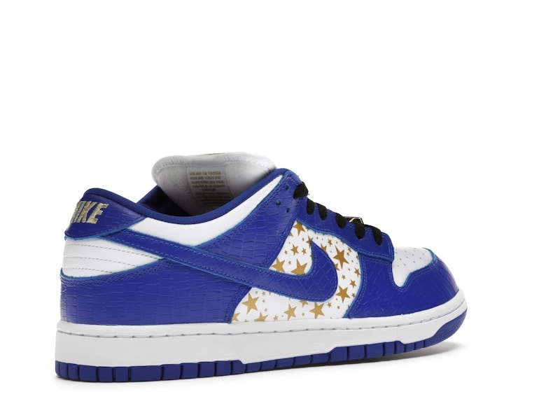 Nike SB Dunk Low Supreme Stars Hyper Royal (2021)