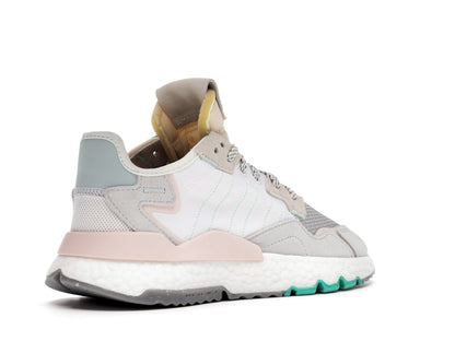 adidas Nite Jogger White Mint Pink (Women's)