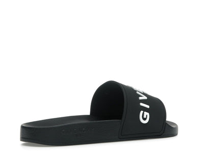 Givenchy Paris Slide Sandals Black