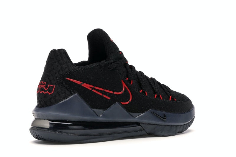 Nike LeBron 17 Low Black Red Dark Grey