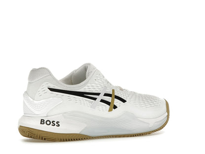 ASICS Gel-Resolution 9 Clay BOSS Matteo Berrettini White Camel