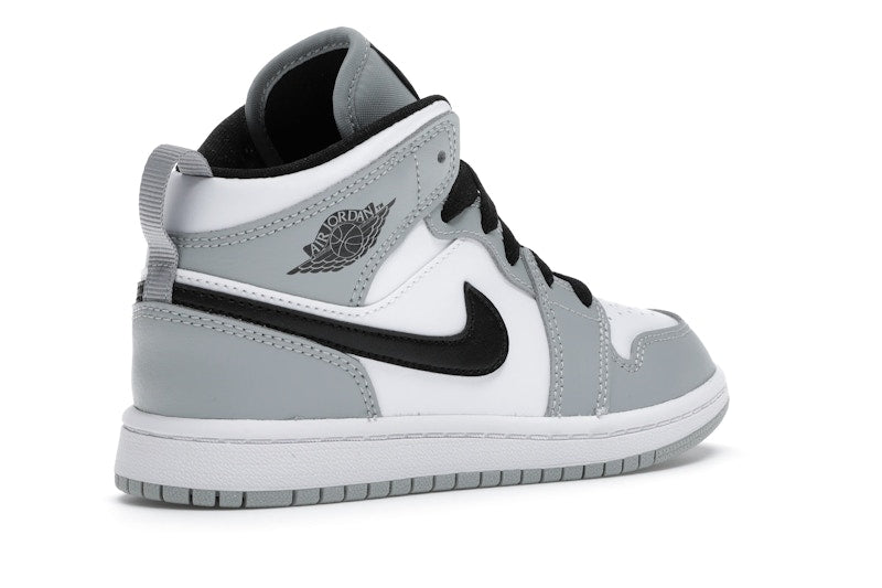 Jordan 1 Mid Light Smoke Grey (PS)