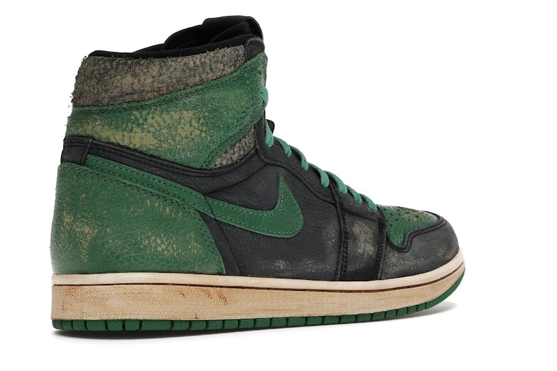 PHILLLLLTHY Aged Jordan 1 Retro High Pine Green Black DropX