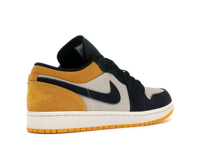 Jordan 1 Low Sail University Gold Black