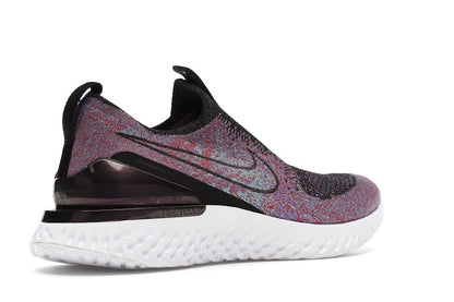 Nike Epic React Moc Flyknit Black University Red Hyper Jade