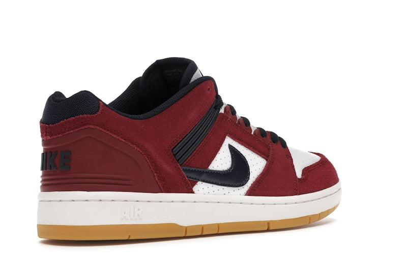 Nike SB Air Force 2 Low Team Red Obsidian